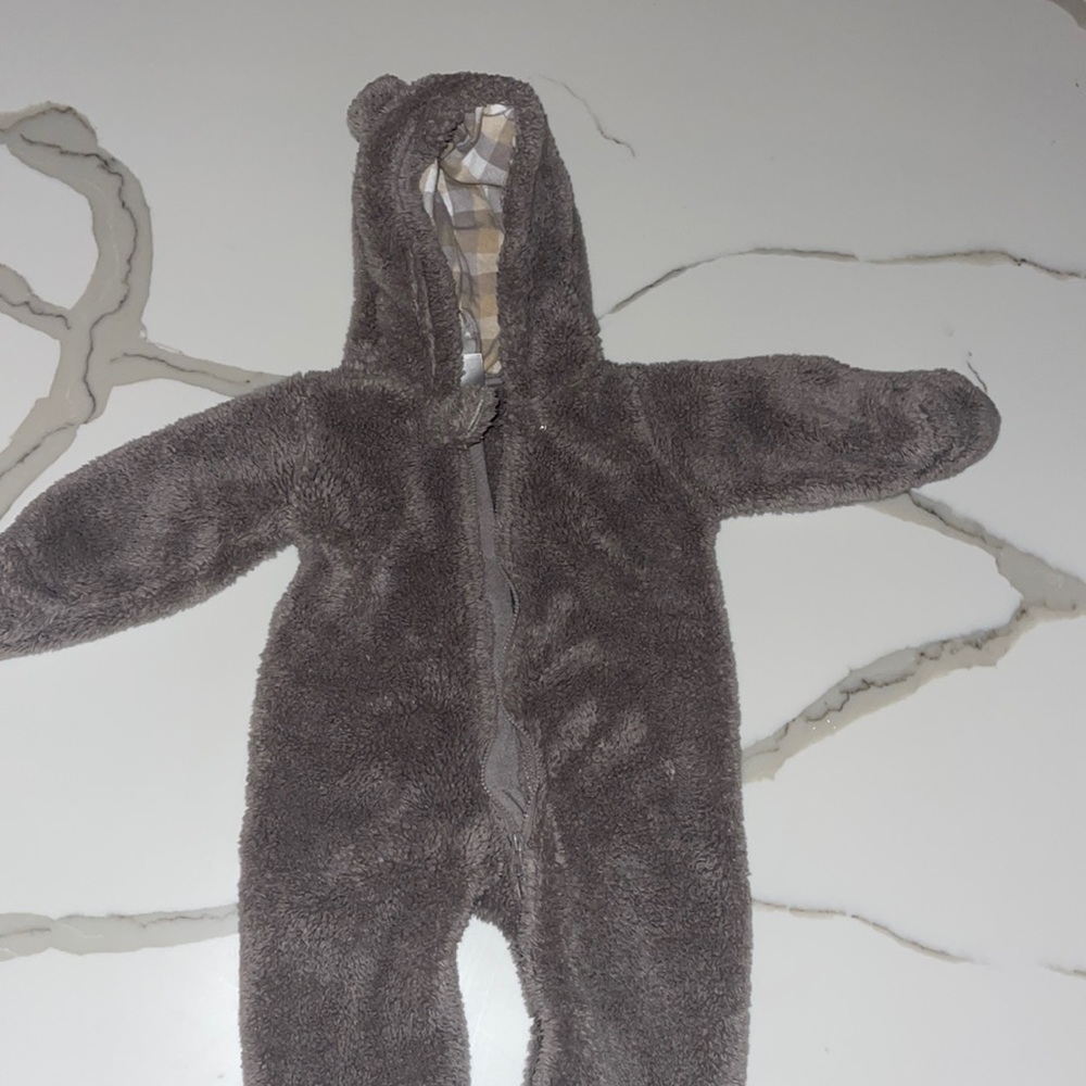 Carters zip up winter suit